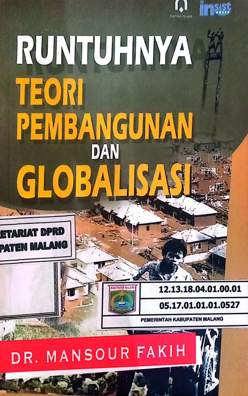 Cover Runtuhnya teori pembangunan dan globalisasi