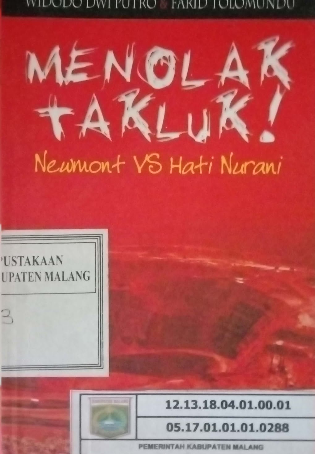 Cover Menolak takluk newmont vs hati nurani